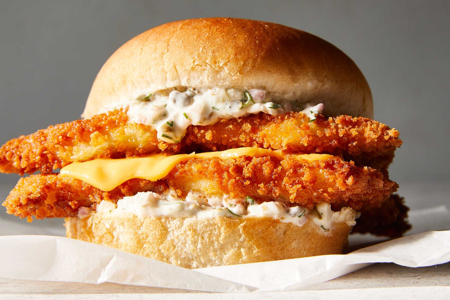 Fried Cod fish Sandwich